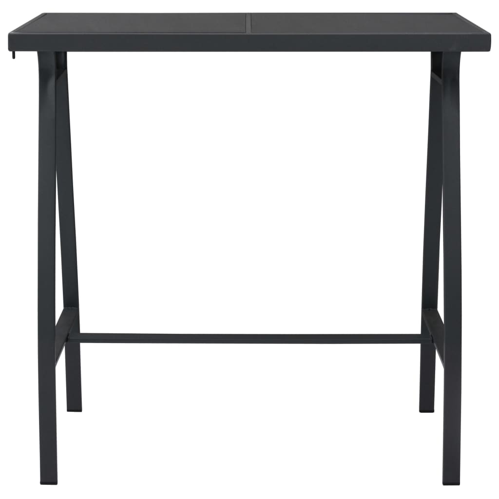 8719883798448_g_en_hd_1 vidaXL Garden Bar Table Black 110x60x110 cm Tempered Glass - Image 2