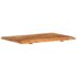 vidaXL Bathroom Vanity Top Solid Acacia Wood 80x52x2.5 cm - Image 9