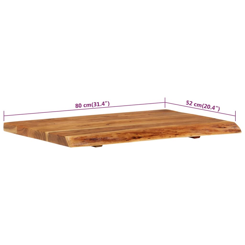 8719883801094_g_en_hd_6 vidaXL Bathroom Vanity Top Solid Acacia Wood 80x52x3.8 cm - Image 7