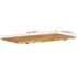 vidaXL Bathroom Vanity Top Solid Acacia Wood 100x52x2.5 cm - Image 7