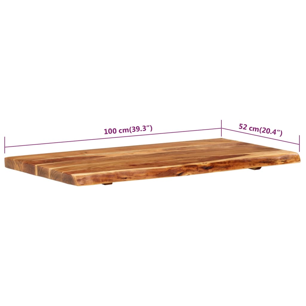 8719883801117_g_en_hd_6 vidaXL Bathroom Vanity Top Solid Acacia Wood 100x52x3.8 cm - Image 7