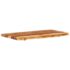 vidaXL Bathroom Vanity Top Solid Acacia Wood 100x52x3.8 cm - Image 9
