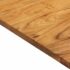 vidaXL Bathroom Vanity Top Solid Acacia Wood 114x52x2.5 cm - Image 5