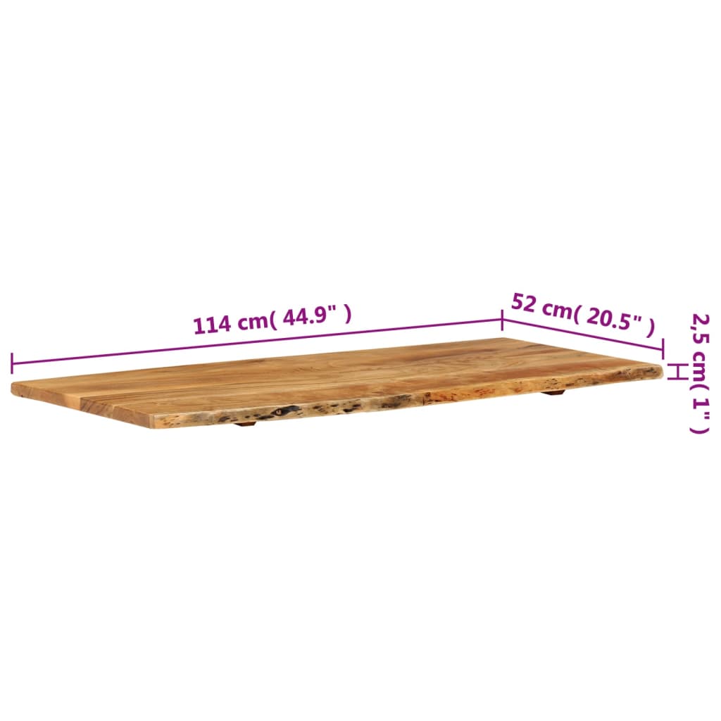 8719883801124_g_en_hd_6 vidaXL Bathroom Vanity Top Solid Acacia Wood 114x52x2.5 cm - Image 7