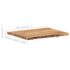 vidaXL Table Top Solid Acacia Wood 80x(50-60)x3.8 cm - Image 4