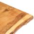 vidaXL Table Top Solid Acacia Wood 100x(50-60)x3.8 cm - Image 3