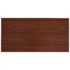 vidaXL Dining Table Brown 120x60x74 cm MDF - Image 4