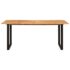 vidaXL Dining Table 180x90x76 cm Solid Acacia Wood - Image 2