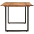 vidaXL Dining Table 180x90x76 cm Solid Acacia Wood - Image 3
