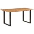 vidaXL Dining Table 154x80x76 cm Solid Acacia Wood - Image 13