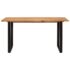 vidaXL Dining Table 154x80x76 cm Solid Acacia Wood - Image 4