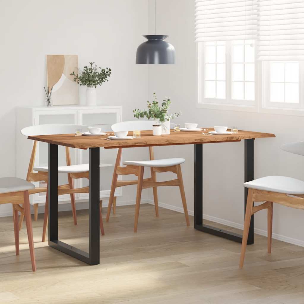 8719883802817_m_en_hd_1 vidaXL Dining Table 154x80x76 cm Solid Acacia Wood - Image 1