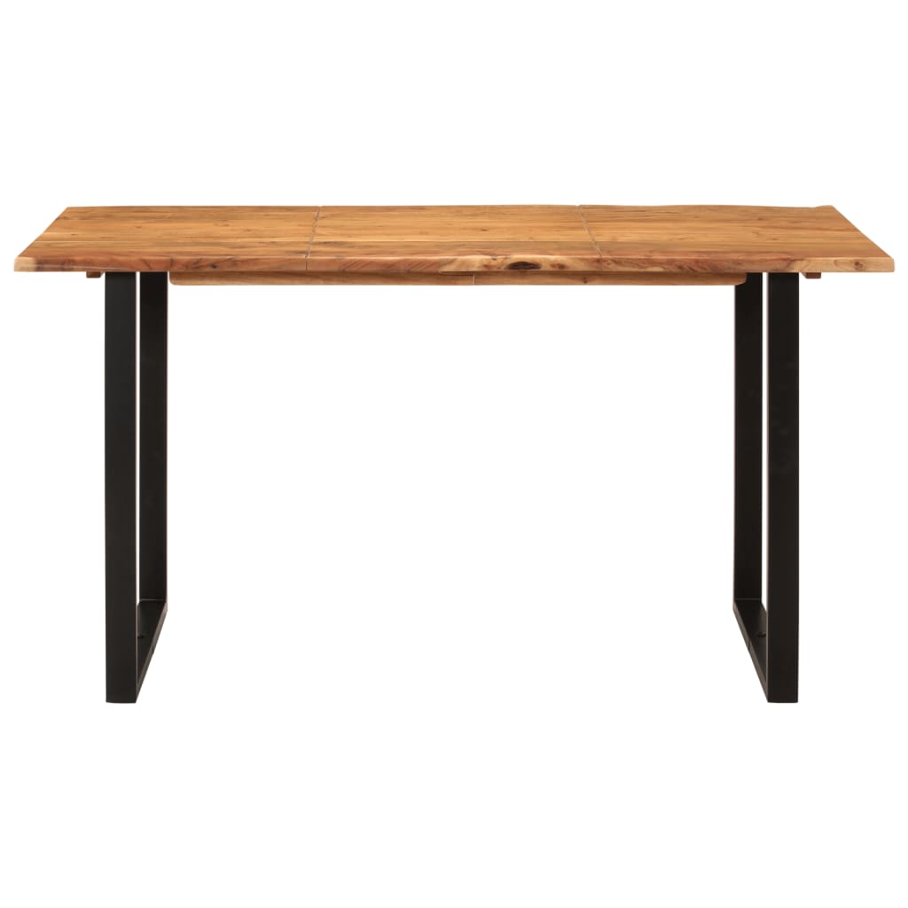 8719883802824_g_en_hd_1 vidaXL Dining Table 140x70x76 cm Solid Acacia Wood - Image 2