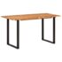 vidaXL Dining Table 140x70x76 cm Solid Acacia Wood - Image 11