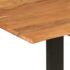 vidaXL Dining Table 140x70x76 cm Solid Acacia Wood - Image 5