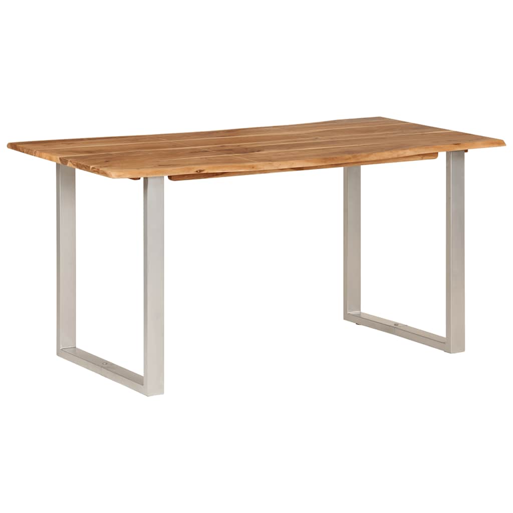 8719883802855_a_en_hd_1 vidaXL Dining Table 154x80x76 cm Solid Acacia Wood - Image 2