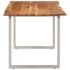 vidaXL Dining Table 154x80x76 cm Solid Acacia Wood - Image 5