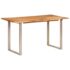 vidaXL Dining Table 140x70x76 cm Solid Acacia Wood - Image 13