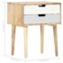vidaXL Bedside Cabinet 47x35x59 cm Solid Wood Mango - Image 7
