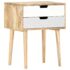 vidaXL Bedside Cabinet 47x35x59 cm Solid Wood Mango - Image 8