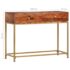 vidaXL Console Table 100x35x76 cm Solid Wood Acacia - Image 10
