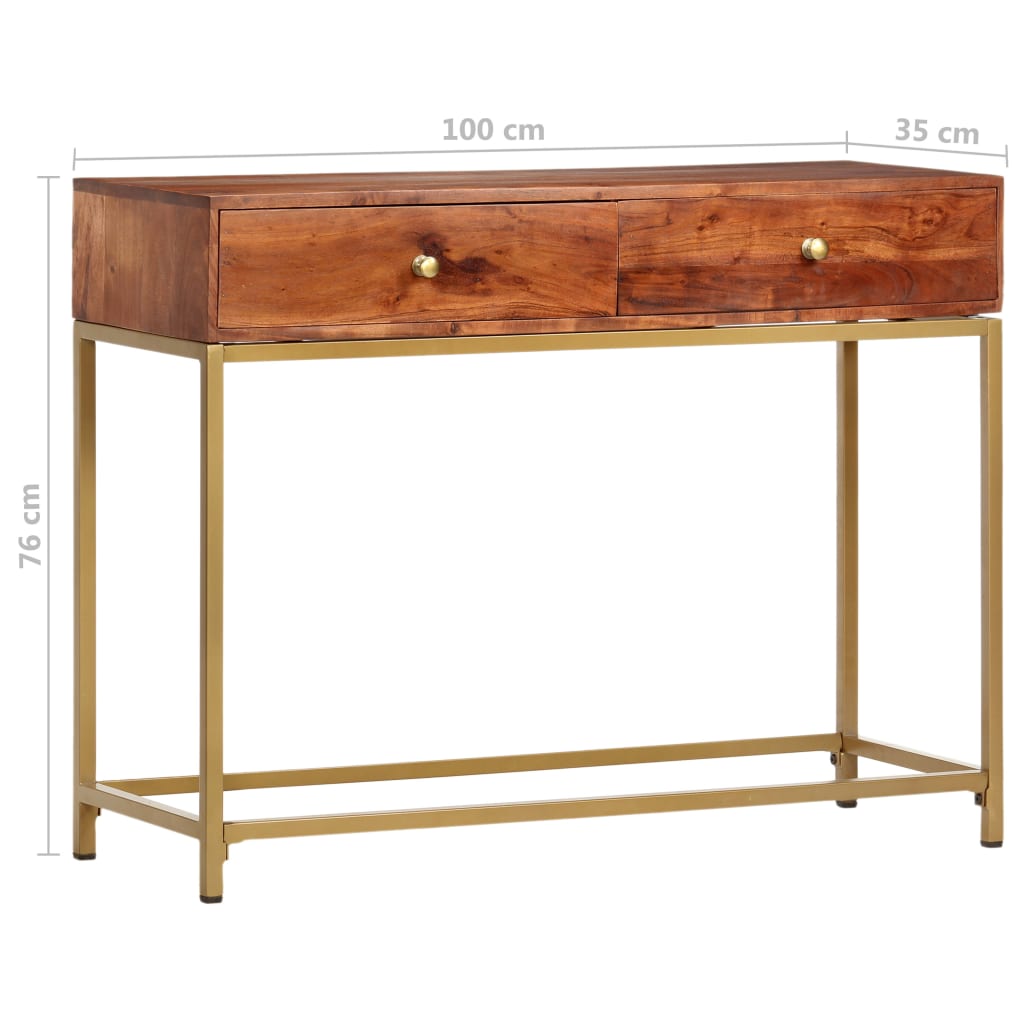 8719883803067_g_en_hd_8 vidaXL Console Table 100x35x76 cm Solid Wood Acacia - Image 10