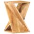 vidaXL Side Table 35x35x55 cm Solid Wood Mango - Image 6