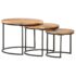 vidaXL Nesting Tables 3 pcs Solid Wood Acacia - Image 7
