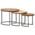 vidaXL Nesting Tables 3 pcs Solid Wood Acacia - Image 9