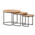 vidaXL Nesting Tables 3 pcs Solid Wood Acacia - Image 10