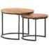 vidaXL Nesting Tables 2 pcs Solid Wood Acacia - Image 7