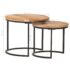 vidaXL Nesting Tables 2 pcs Solid Wood Acacia - Image 9