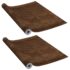 vidaXL Self-adhesive Door Films 2 pcs Dark Oak 210x90 cm PVC - Image 2