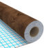 vidaXL Self-adhesive Furniture Film Dark Oak 500x90 cm PVC - Image 5
