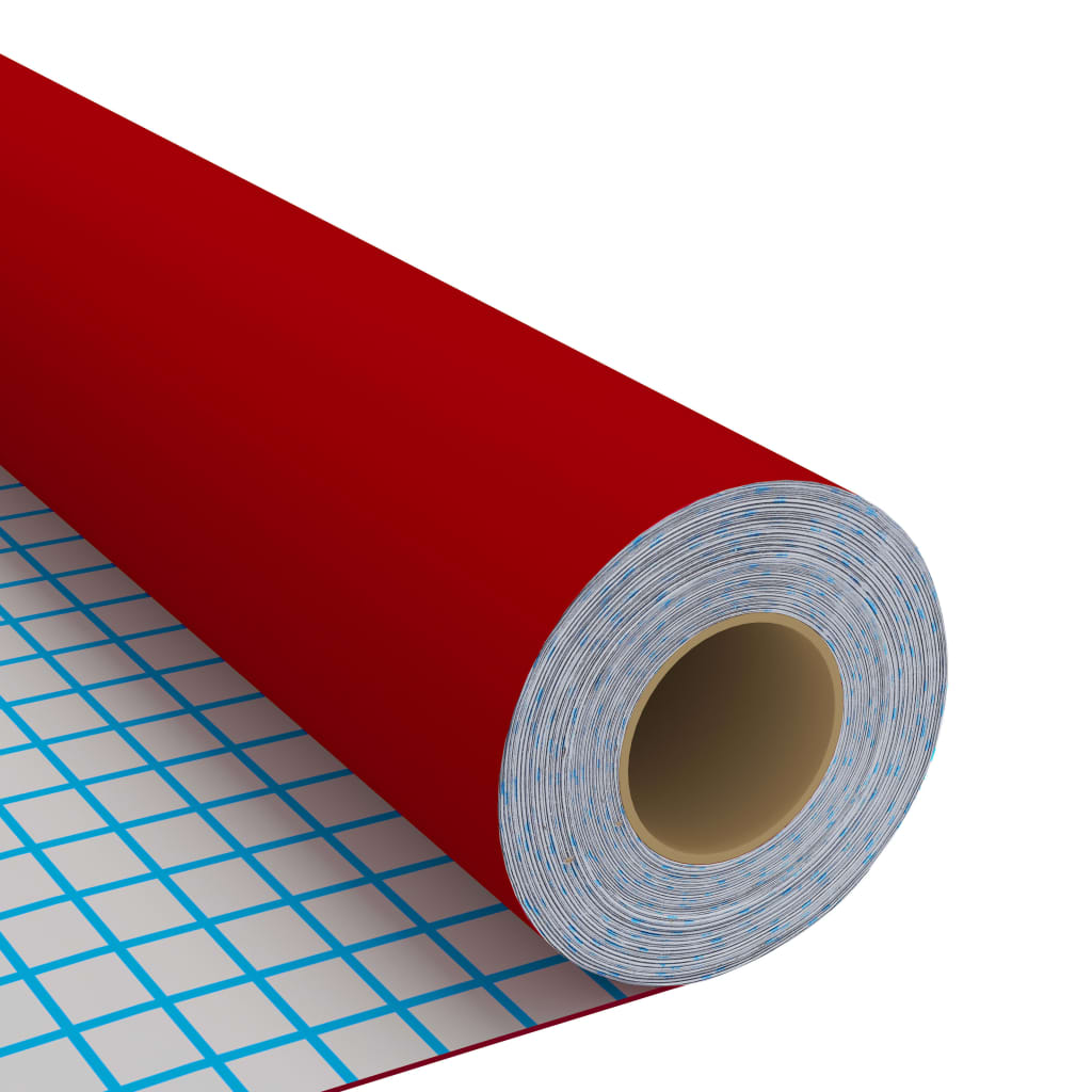 8719883804828_g_en_hd_2 vidaXL Self-adhesive Furniture Film Red 500x90 cm PVC - Image 4