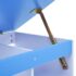 vidaXL Children Drawing Study Desk Tiltable Blue and White - Image 8