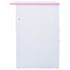 vidaXL Children Drawing Study Desk Tiltable Pink and White - Image 6