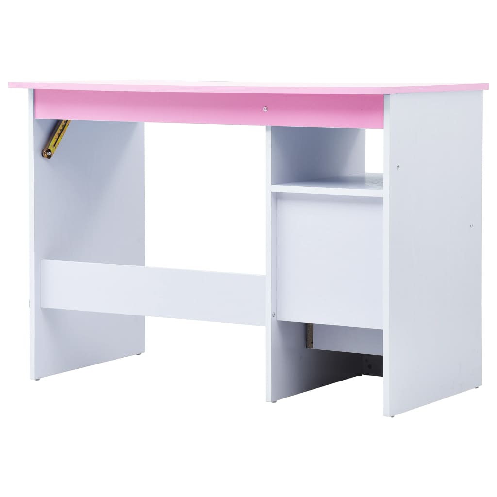 8719883806990_g_en_hd_6 vidaXL Children Drawing Study Desk Tiltable Pink and White - Image 7