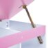 vidaXL Children Drawing Study Desk Tiltable Pink and White - Image 8