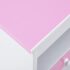 vidaXL Children Drawing Study Desk Tiltable Pink and White - Image 9