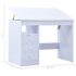 vidaXL Children Drawing Study Desk Tiltable White - Image 11
