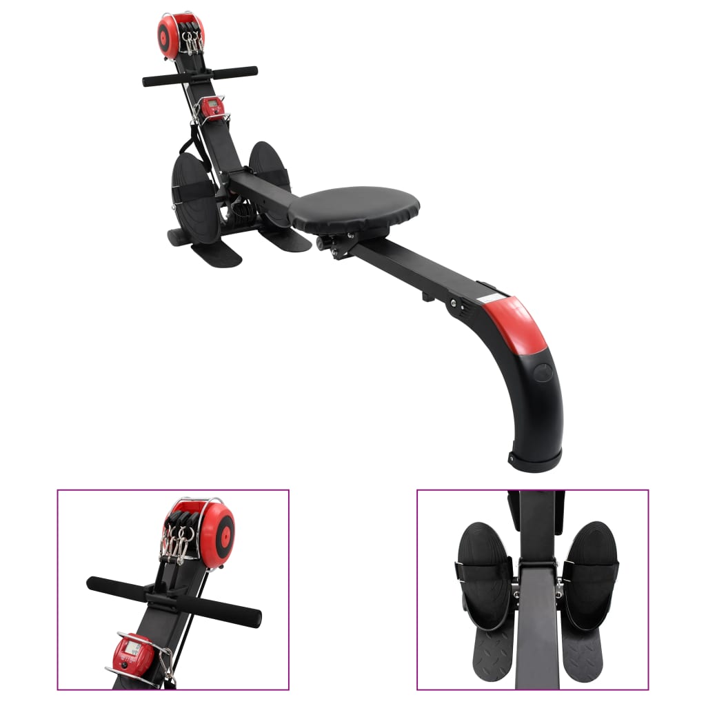8719883807553_g_en_hd_5 vidaXL Folding Rowing Machine Adjustable Resistance - Image 6