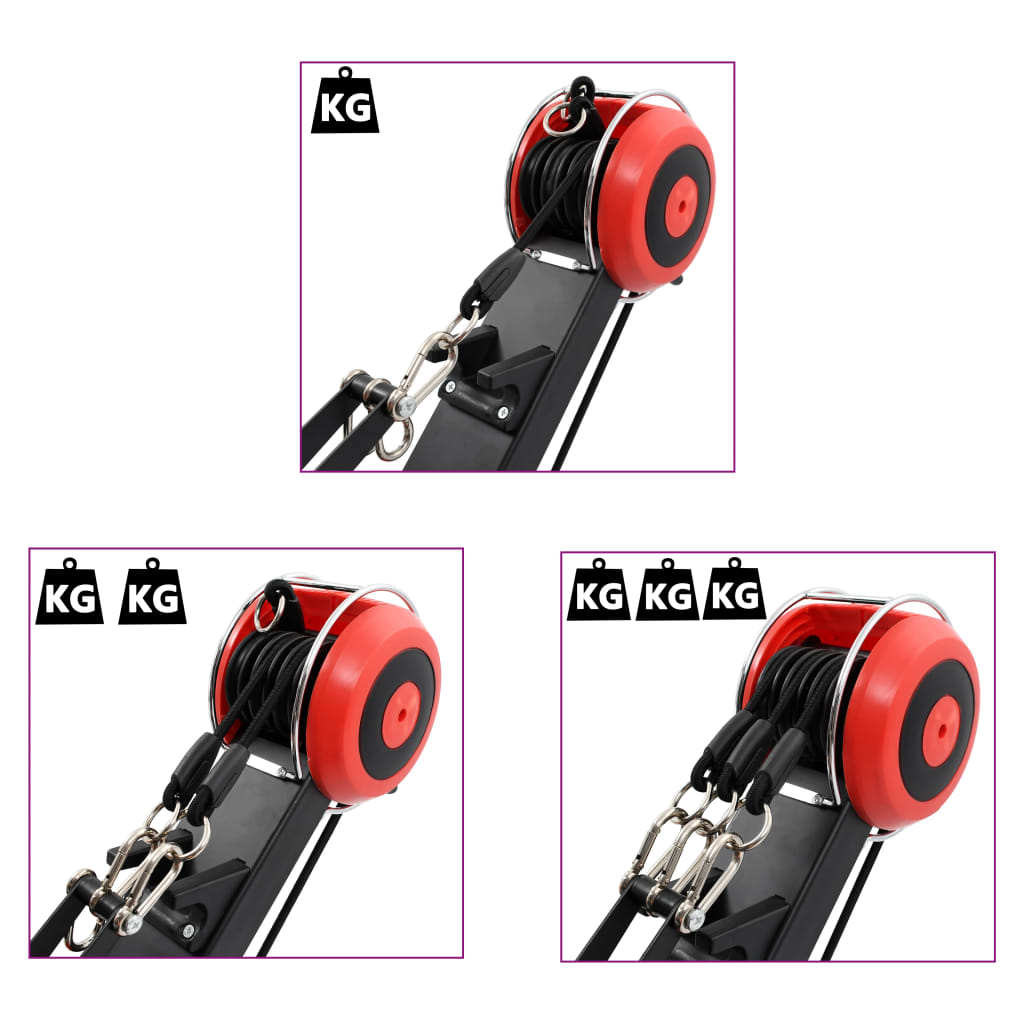 8719883807553_g_en_hd_6 vidaXL Folding Rowing Machine Adjustable Resistance - Image 7