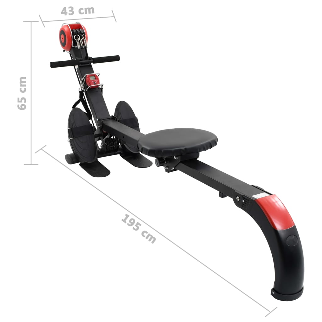 8719883807553_g_en_hd_9 vidaXL Folding Rowing Machine Adjustable Resistance - Image 10