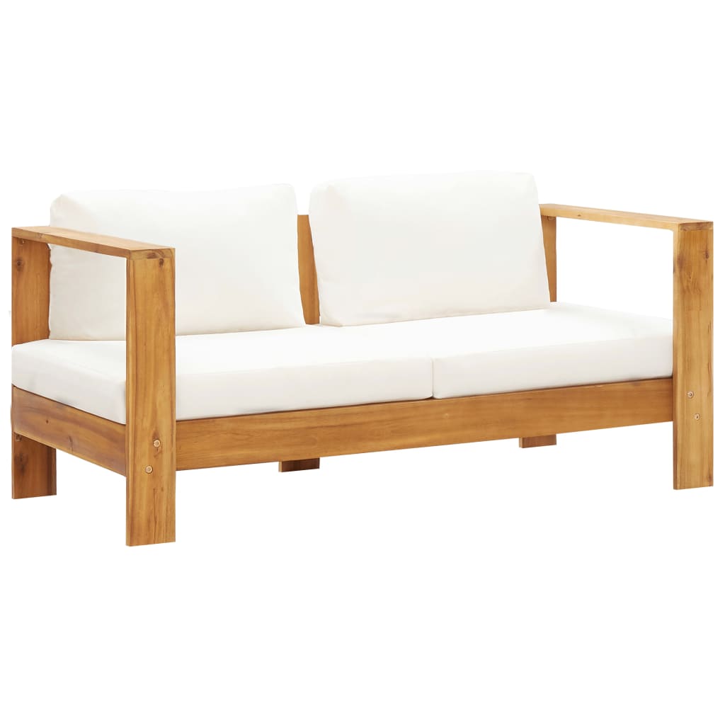 8719883808758_g_en_hd_6 vidaXL 4 Piece Garden Lounge Set with Cushions Cream Solid Acacia Wood - Image 7