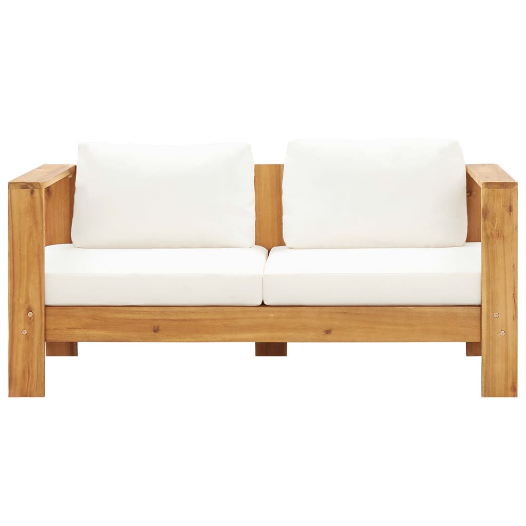 8719883808758_g_en_hd_7 vidaXL 4 Piece Garden Lounge Set with Cushions Cream Solid Acacia Wood - Image 8