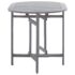 vidaXL 5 Piece Garden Dining Set Solid Wood Acacia Grey - Image 5