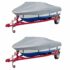 vidaXL Boat Covers 2 pcs Grey Length 427-488 cm Width 173 cm