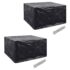 vidaXL Garden Furniture Covers 2 pcs 6 Person Poly Rattan Set 8 Eyelets 172x113cm