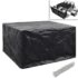 vidaXL Garden Furniture Covers 2 pcs 6 Person Poly Rattan Set 8 Eyelets 172x113cm - Image 2